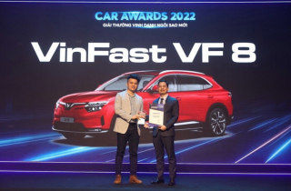 VinFast VF 8 được vinh danh “ngôi sao mới” tại Giải thưởng Car Awards 2022