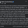 CEO Mark Zuckerberg thông báo Facebook và Instagram chuẩn bị bán tick xanh