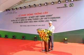 Vietcombank phát động chương trình “Vietcombank - Vì một Việt Nam xanh