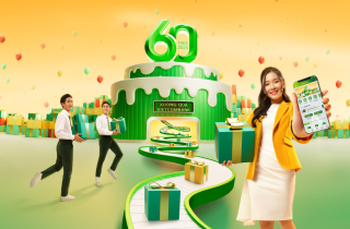 Vietcombank dành hơn 160.000 quà tặng khách hàng nhân dịp sinh nhật 60 năm