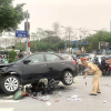 Ô tô tông 17 xe máy tại Hà Nội: Bảo hiểm BSH tạm ứng 250 triệu đồng cho chủ xe