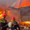 Cháy 16 ki ốt ở chợ Bình Thành, thiệt hại nhiều tỷ đồng