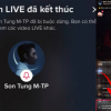 Sơn Tùng M-TP gặp sự cố khi vừa lái xe vừa livestream trên TikTok