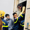 Kịp thời giải cứu 4 học sinh mắc kẹt trong thang máy