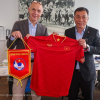 Chủ tịch Liên đoàn bóng đá Đức ấn tượng mạnh với tuyển nữ Việt Nam