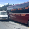 Hai ô tô chở khách va chạm tại Sa Pa, 13 người bị thương