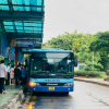 Xe buýt Hà Nội vận hành bình thường phục vụ nhân dân dịp Quốc khánh