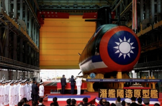 Đài Loan hạ thuỷ tàu ngầm nội địa đầu tiên