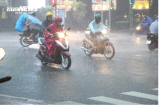 Dự báo thời tiết ngày 3/10: Từ Nam Trung Bộ trở vào mưa dồn về chiều và tối