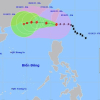 Bão Koinu chưa giảm cường độ, đang tiến nhanh vào Biển Đông