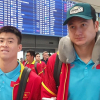 Đội tuyển Việt Nam chật vật di chuyển tới Hàn Quốc