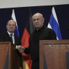 Đến thăm Israel, Thủ tướng Đức nhiều lần phải vội sơ tán xuống hầm trú ẩn