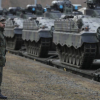 Đức điều tiểu đoàn xe tăng áp sát biên giới Nga