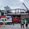 Sập mái nhà đang thi công ở Thái Bình, 3 người tử vong
