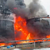 Kho dầu của Nga bị máy bay không người lái Ukraine tấn công