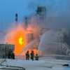 Cháy lớn tại khu phức hợp khí đốt của Nga ở Biển Baltic