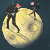 Cuộc đua không gian Mỹ - Trung: Mục tiêu Mặt Trăng và 'bãi đỗ đẹp' trên quỹ đạo