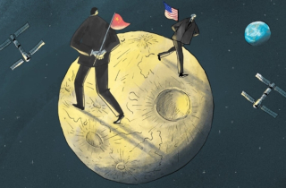Cuộc đua không gian Mỹ - Trung: Mục tiêu Mặt Trăng và 'bãi đỗ đẹp' trên quỹ đạo