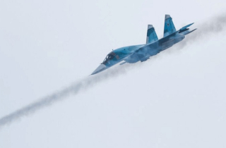 Máy bay quân sự Nga rơi, phi công may mắn thoát nạn