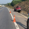 Nhiệt độ mặt đường cao tốc Cam Lộ - La Sơn tới 63 độ C, 12 ô tô vỡ lốp