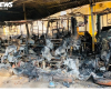Cháy rụi 40 xe điện trong khuôn viên Trường CĐ Điện lực Miền Trung