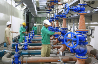 Dự án hệ thống xử lý nước thải Yên Xá: Tập trung nhân lực, gấp rút thi công