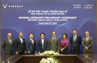 VinFast ký thỏa thuận hợp tác độc quyền với đại lý Al Tayer Motors