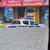 Hải Phòng, Quảng Ninh mưa lớn, đường ngập lút bánh xe