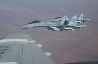 Nga tố Mỹ triển khai 3 UAV MQ-9 tiếp cận nguy hiểm Su-35