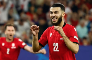 Cầu thủ Gruzia đứng đầu bảng xếp hạng vua phá lưới EURO 2024 là ai?