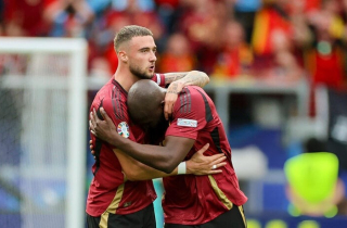 Bỉ 'đen đủi' nhất vòng bảng EURO 2024