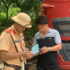 CSGT Tuyên Quang xử lý xe quá tải