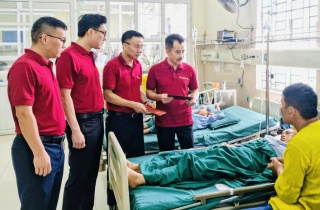 Agribank Hà Giang thăm, động viên và hỗ trợ gia đình các nạn nhân vụ sạt lở đất nghiêm trọng tại Hà Giang