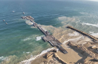 Mỹ chính thức dừng hoạt động bến tàu triệu đô ngoài khơi Gaza