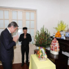 Ngoại trưởng Hoa Kỳ đến nhà chia buồn với gia đình Tổng Bí thư Nguyễn Phú Trọng