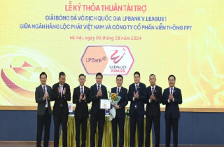 LPBank tài trợ chính Giải bóng đá vô địch Quốc gia LPBank V.League 1