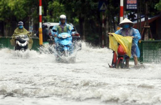 Miền Bắc mưa to, nhiệt độ giảm, trời mát mẻ