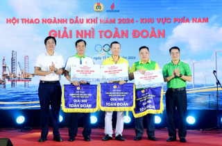 Hội thao ngành Dầu khí 2024: PV GAS tôn vinh tinh thần “Một đội ngũ – Một mục tiêu”