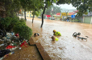 Mưa lớn trong đêm khiến nhiều nơi trên địa bàn tỉnh Sơn La bị thiệt hại