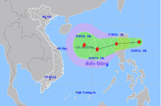 Áp thấp nhiệt đới sắp vào Biển Đông, khả năng mạnh lên thành bão số 4