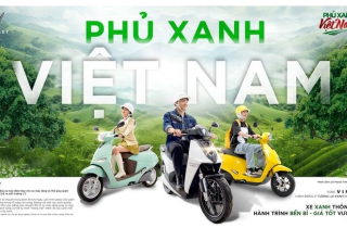 VinFast triển khai 'Phủ xanh Việt Nam', ưu đãi cho khách chuyển sang xe máy điện