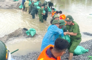 Hà Nội: Bảo đảm an toàn hệ thống đê, công trình thủy lợi để phòng, chống thiên tai