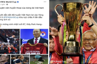 FIFA chúc mừng ông Park Hang-seo