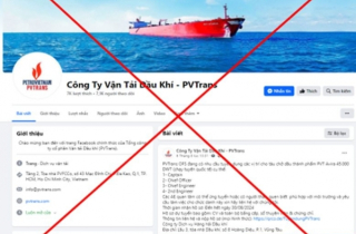 Thông báo về việc mạo danh Tổng công ty cổ phần Vận tải Dầu khí để lừa đảo tuyển dụng