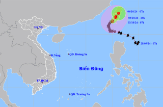 Bão Krathon di chuyển khỏi Biển Đông và suy yếu