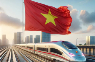 Giai đoạn đầu, đường sắt tốc độ cao chở khách tốc độ 320km/h, chở hàng 120km/h