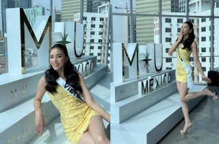 Thi Miss Universe, Kỳ Duyên phải dậy từ 4h sáng để tự trang điểm và làm tóc