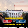 Cuộc chiến Trump - Harris: Tỷ lệ tranh cử sít sao, khó đoán định