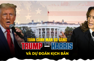 Cuộc chiến Trump - Harris: Tỷ lệ tranh cử sít sao, khó đoán định