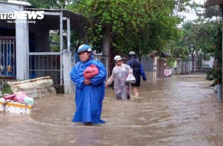 Đợt mưa tầm tã ở miền Trung khi nào giảm?